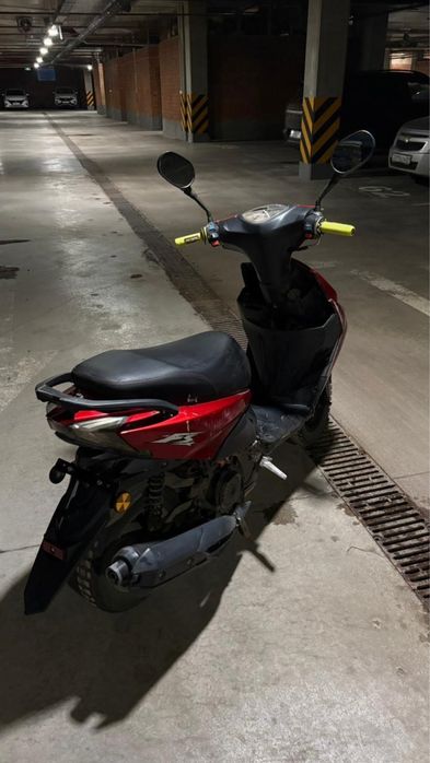 Ангел мопед красный цвет