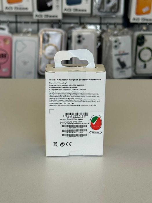 Adaptor de priza USB C, incarcare rapida, 25w