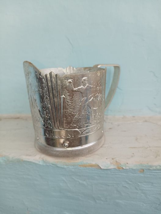 Руски филигран (подстакан)/ държач за чаши