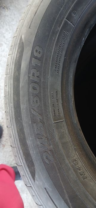 Шина R18/245/60 в нормальном состоянии