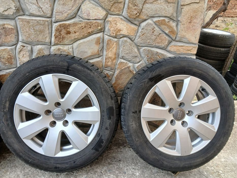 Оригинални Алуминиеви джанти 16цола за Audi A3 A4 A6 vw-Golf 5 .6.passat5×112