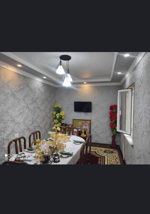 Продаётся дом свой участок в Азотчике чирчик
