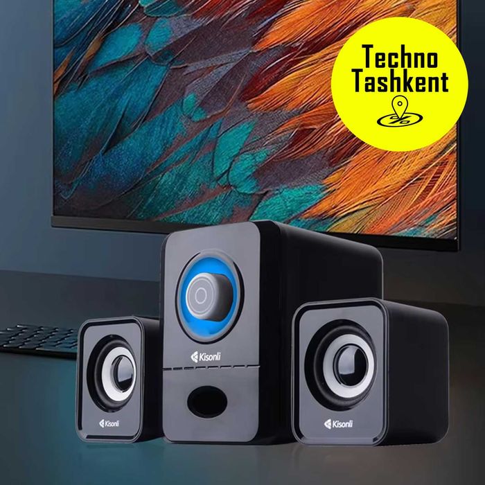 Kомпьютерные колонки Kisonli U-2900 (Garantiya) (Dostavka Bor)