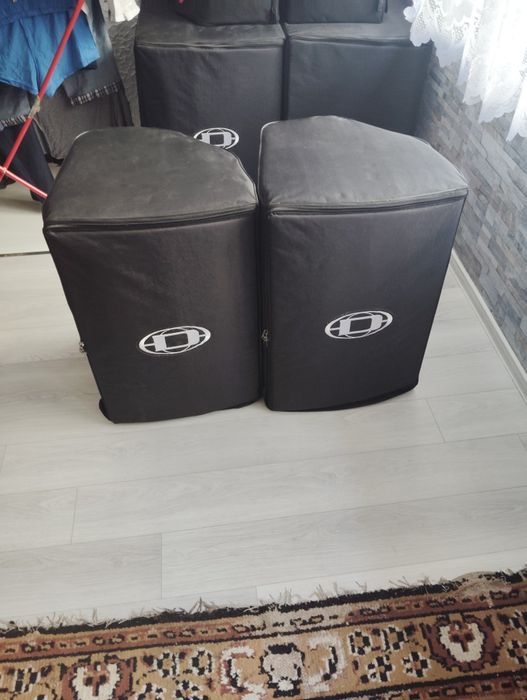 Unicat !! Boxe pasive dynacord d-lite 15-3 (noi) xa2 , huse fixe bonus
