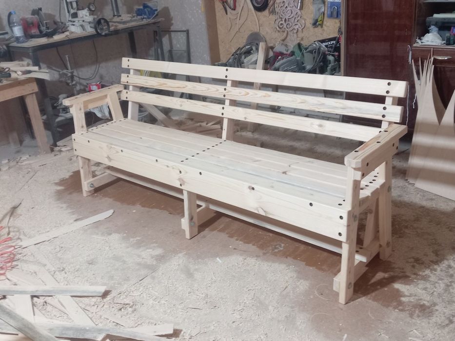 Скамейка для навес 2025