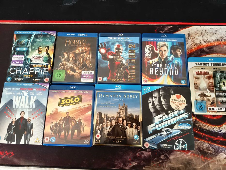 Lot 10 Filme Bluray in stare foarte buna