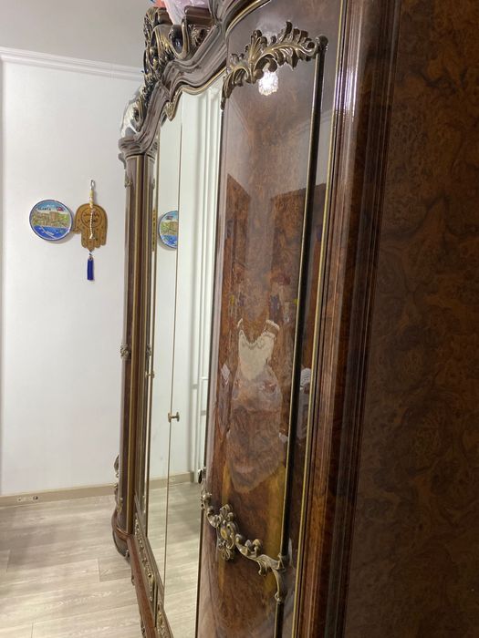 Кровать спальная , со шкафом
