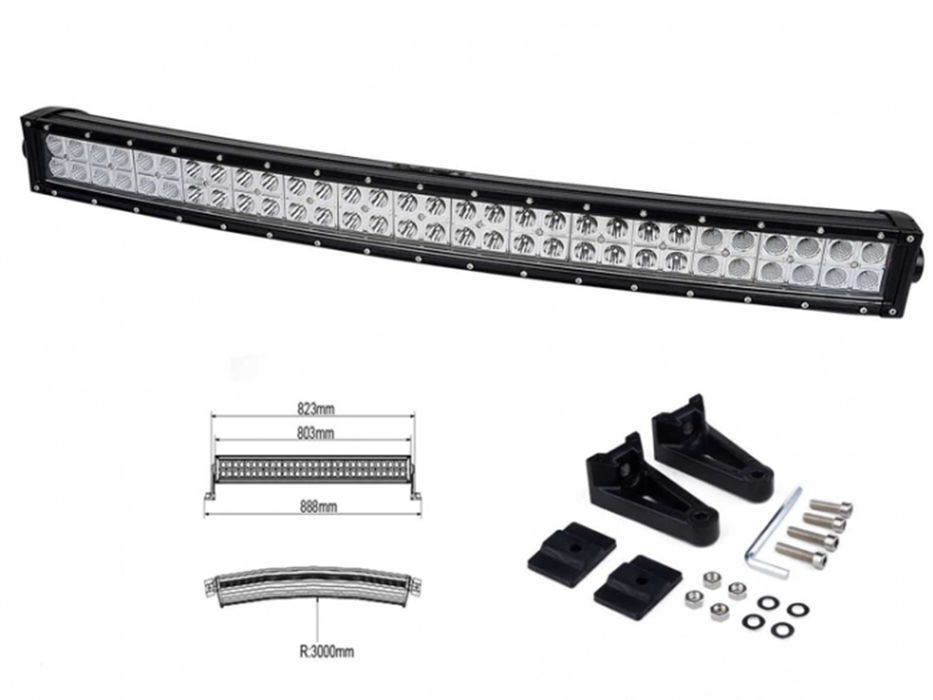 LED bar Диоден Лед бар извит (халоген) 180W 80см П517