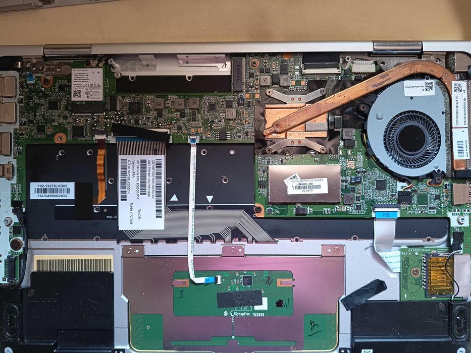 Placa baza + carcasa + tastatura iluminata + display laptop HP Spectre Pro X360 G2