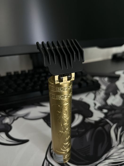 Премиум триммер для стрижки волос и бороды USB зарядка