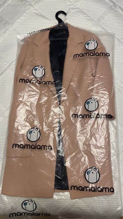 Пальто Zara розовое