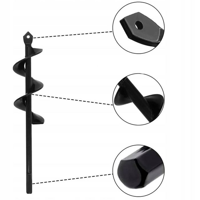 Burghiu tip foreză pentru bormașină 4×22 cm – model MXM83180