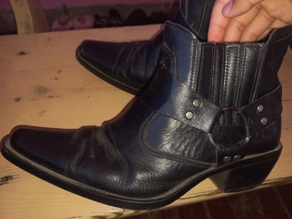 KAZAKI каубойски боти – естествена кожа, номер 42