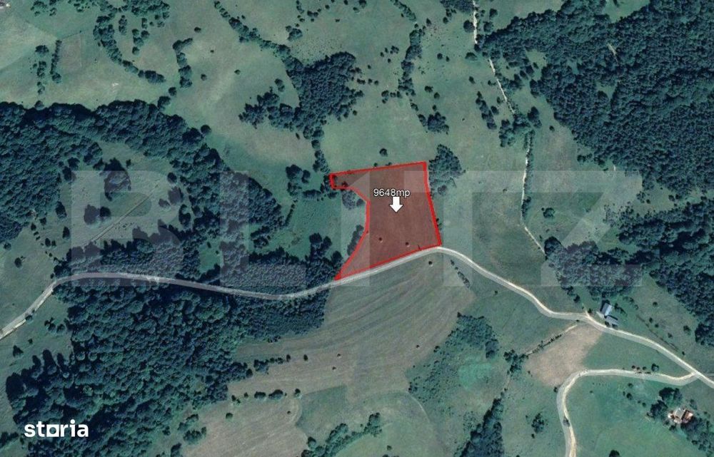 Teren 9648 mp, priveliste superba, Poiana Marului!