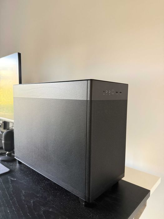 Carcasa Asus Prime AP201, Black, Fara sursa, Full mesh