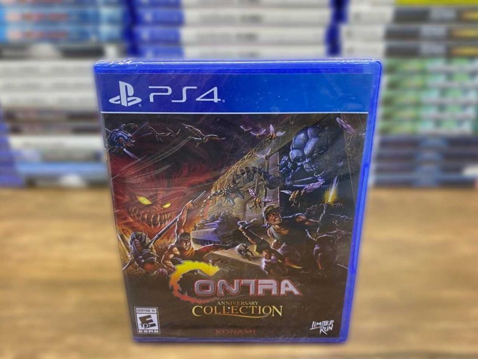 Новый диск Contra Anniversary Collection PS4/PS5 Контра На Двоих Пс4