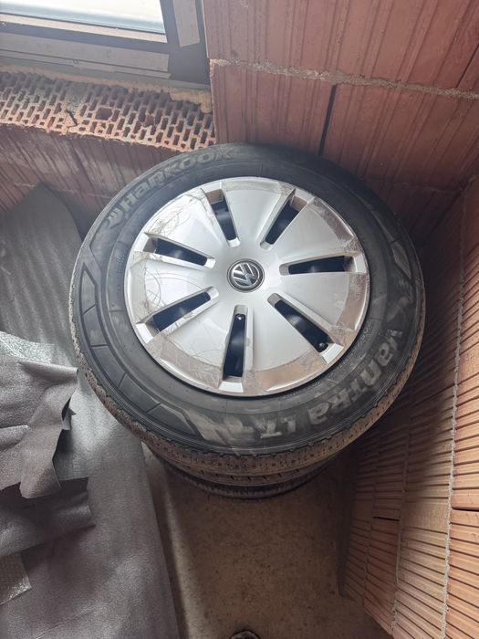 Roti vw T5/T6, complete, 5x120, Hankook, 205/65/16C, DOT 2022