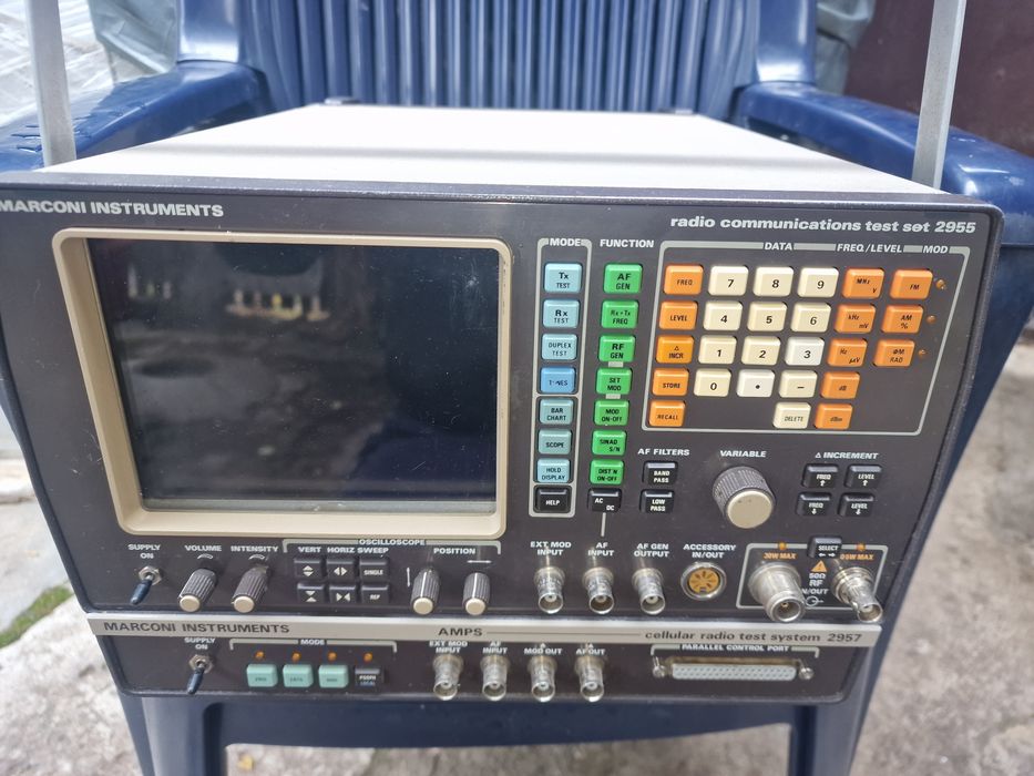 Aparat testat statii emisie recepție  Marconi 2955
