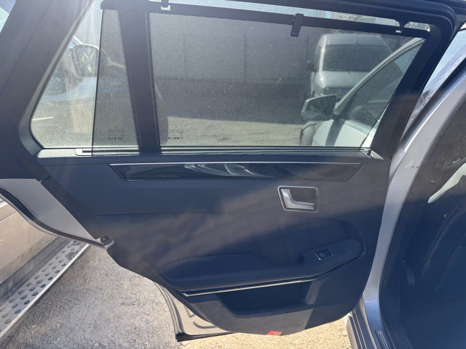 Черен кожен салон с подгрев и памет за Mercedes W212 комби