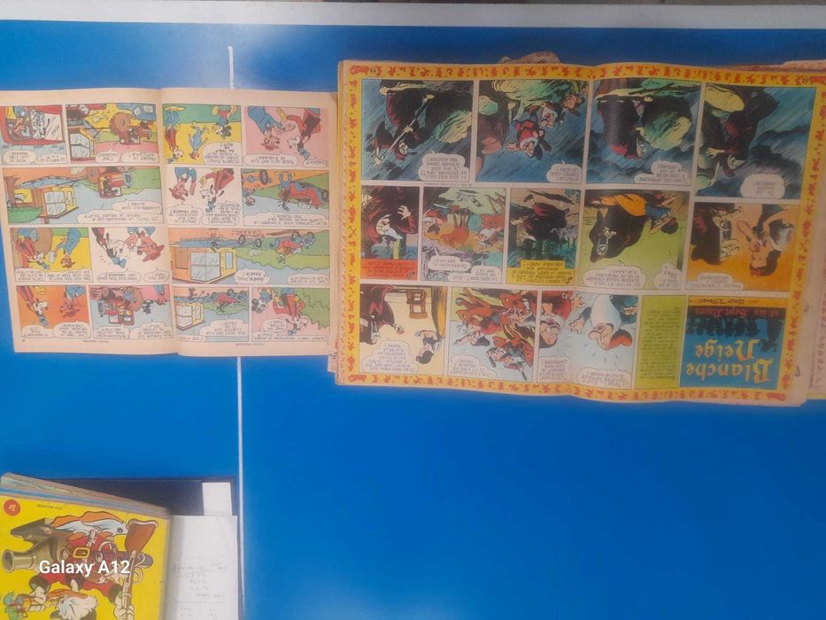 Albume BD Mickey, Picsou ( Donald),Topolino, limba franceza, italiana