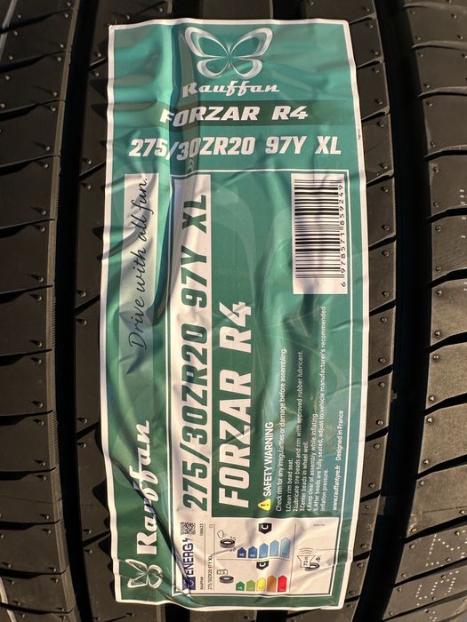 Летен Спорт Пакет RAUFANN FORZAR R4 245/35R20 275/30R20 2453520  2753020 БОРД