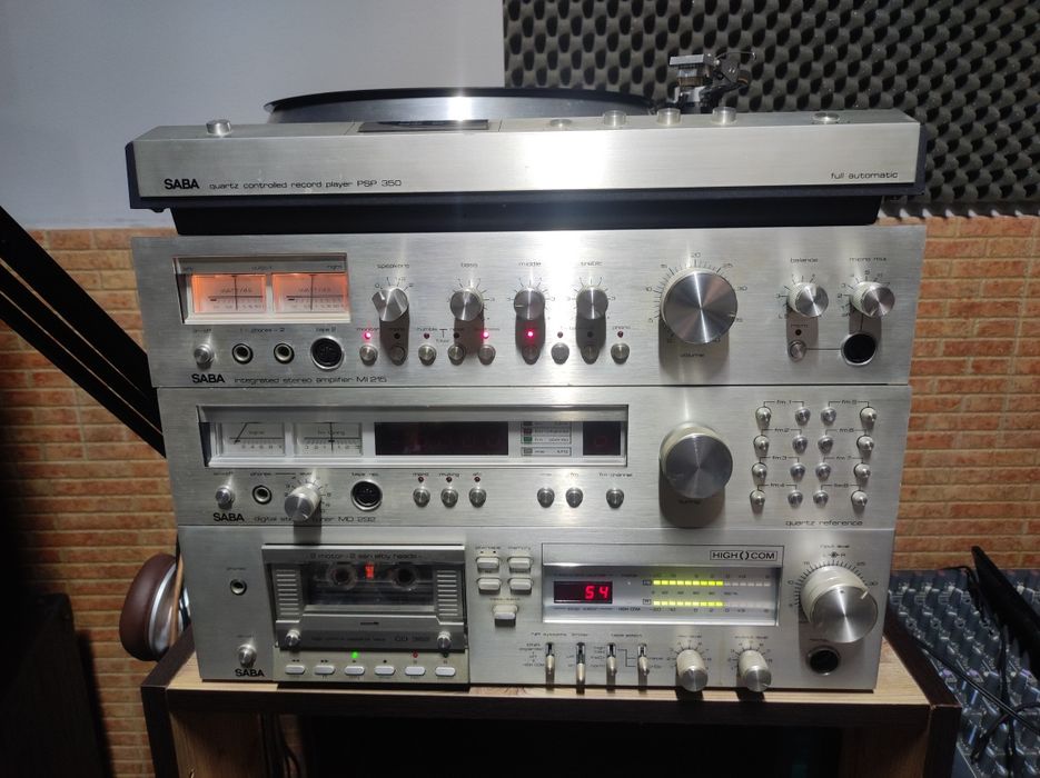 Vintage Saba MI 215 și Boxe in condiții excelente