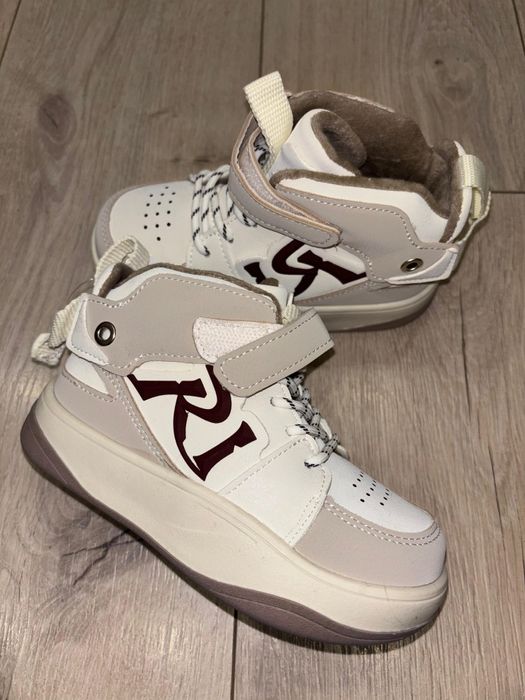 Кроссовки-кеды на флисе