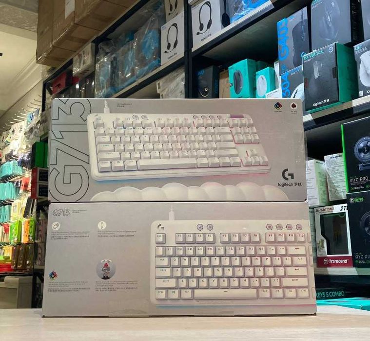 Клавиатура Logitech G713 Aurora White