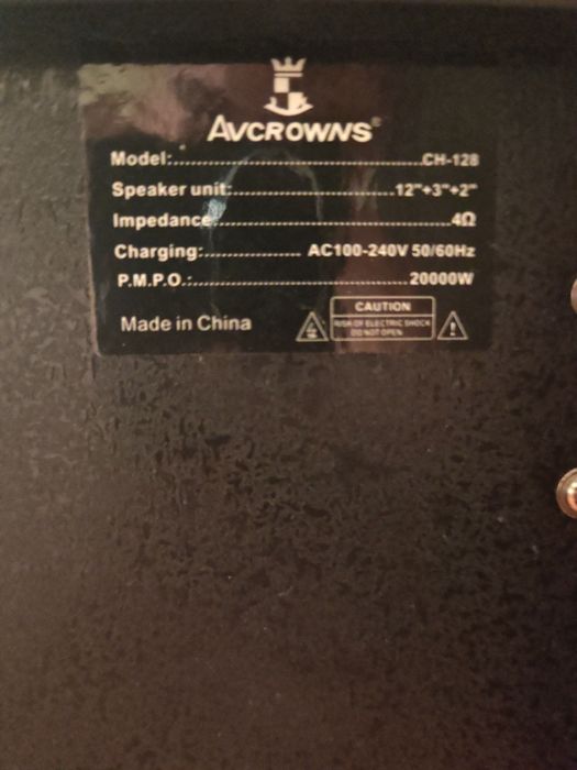 Блютуз колонка AVCrowns CH-128.