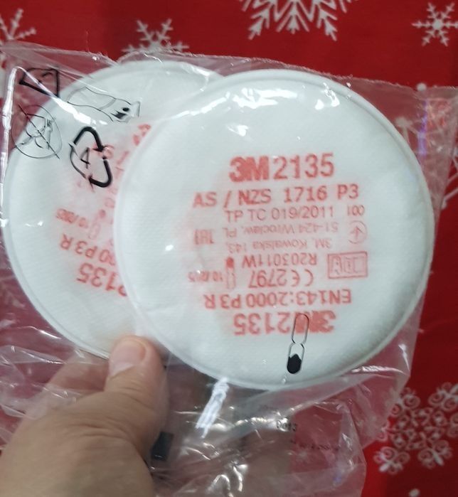 Filtre rotunde 3M , praf fum