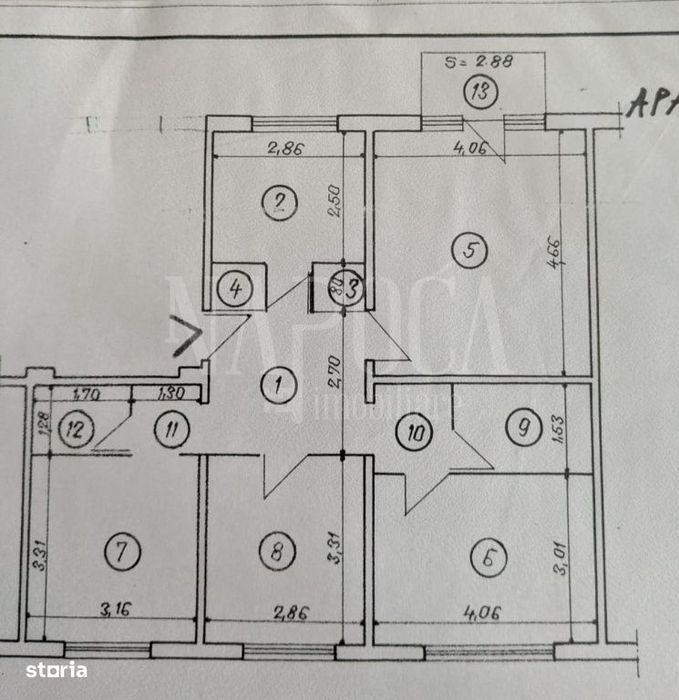 Apartament 4 camere de vanzare in Nufarul Oradea, Oradea