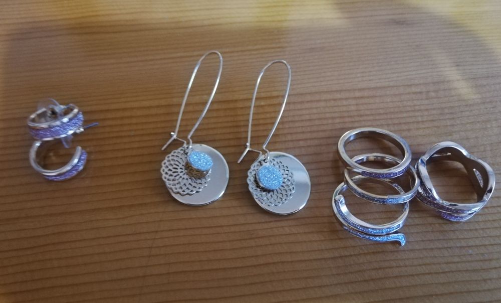 Обеци и пръстени