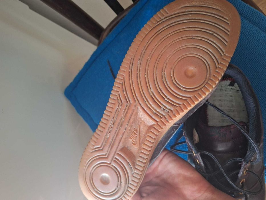 Nike Air Force 1 Winterized Burgundy