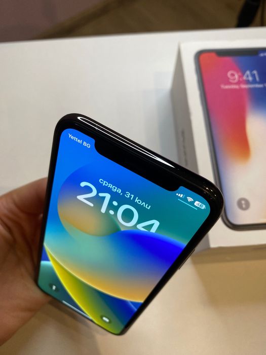 iPhone X 97% капацитет на батерията ДОСТАВКА САМО С ЕКОНТ ИЛИ СПИДИ