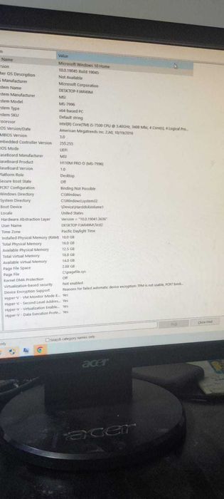 Sistem Desktop Budget Gaming i5-7500, Nvidia GTX 1050 ti, 16 GB RAM