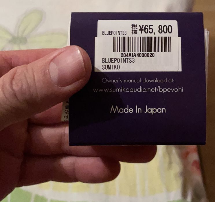 Sumiko Blue Point Special EVO III High