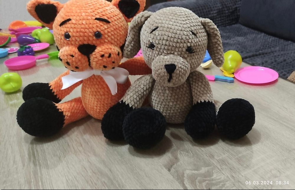 Плетени играчки, частни и аксесоари