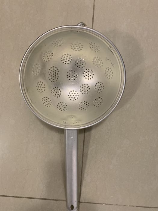 Vas sticla termorezistenta Ernesto, cratita email, 3 site inox