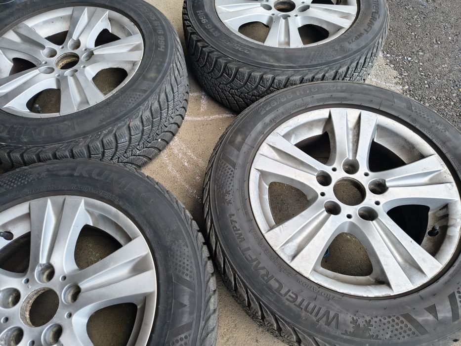 Продавам джанти с гуми 16 цола за БМВ  225 55 16  5x120