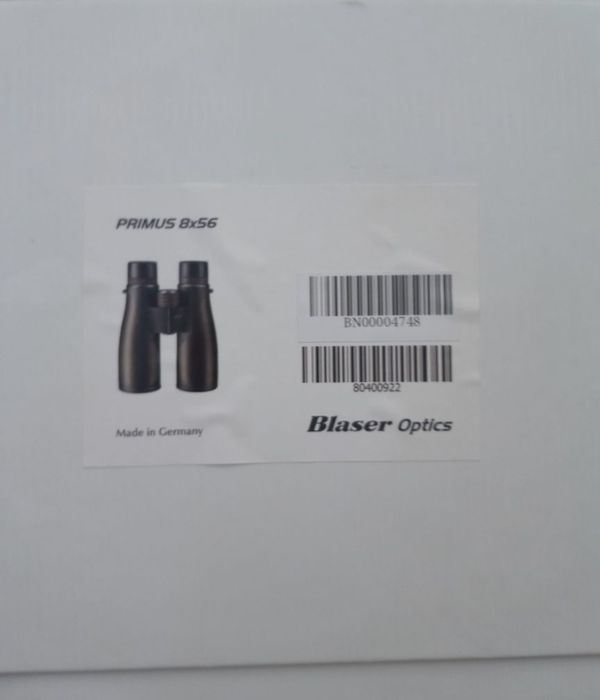 Binoclu Blaser Primus 8x56, nou.