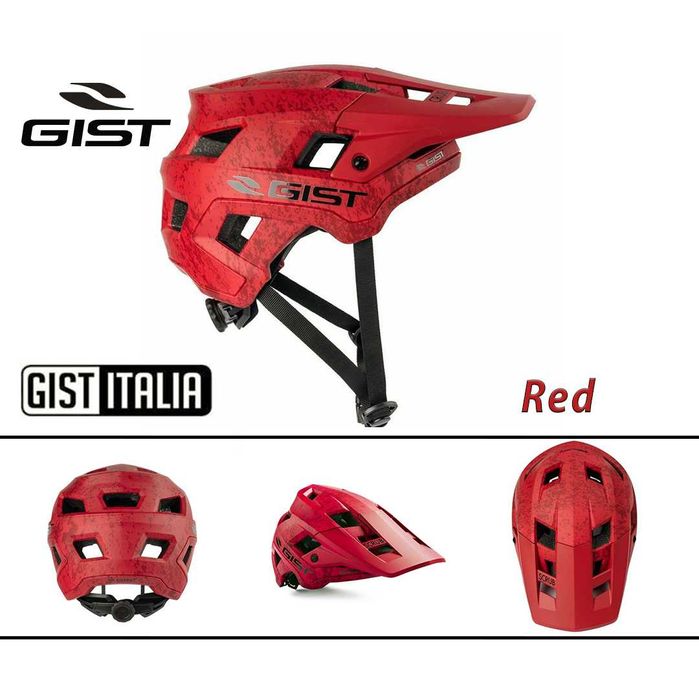 Каска за велосипед GIST SCRUB, Олекотена, EN Сертифицирана, ИТАЛИЯ