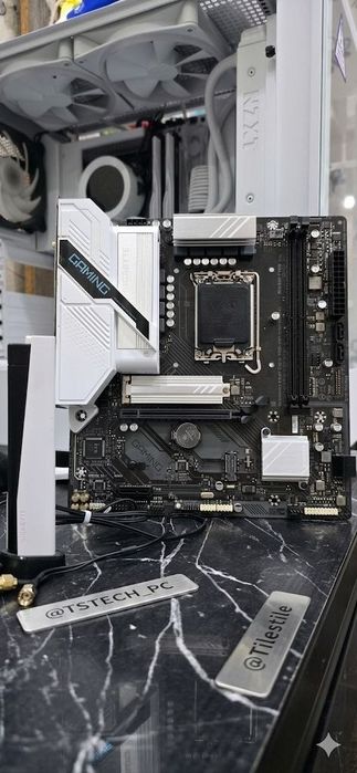 B760M Gaming plus wi fi фулл Комплект в идеале