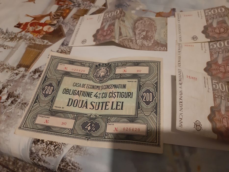 Bancnote Vechi Romanesti
