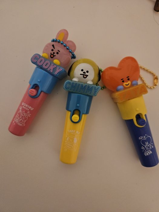 Kpop BTS BT21 breloc lightstick