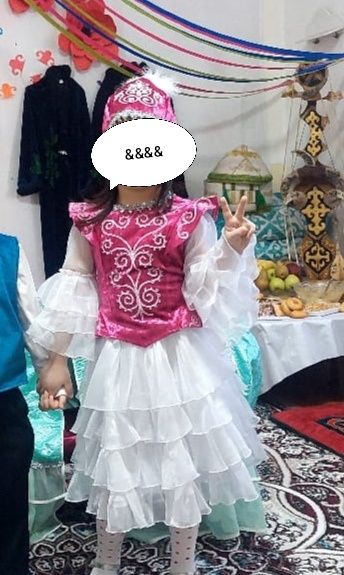 Казахское платье на девочку