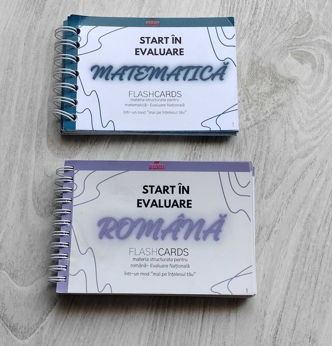 Culegeri pt Evaluarea Națională clasa a 8-a, matematica si lb romana, Edituri: Art Klett/ Booklet/ Paralela 45
