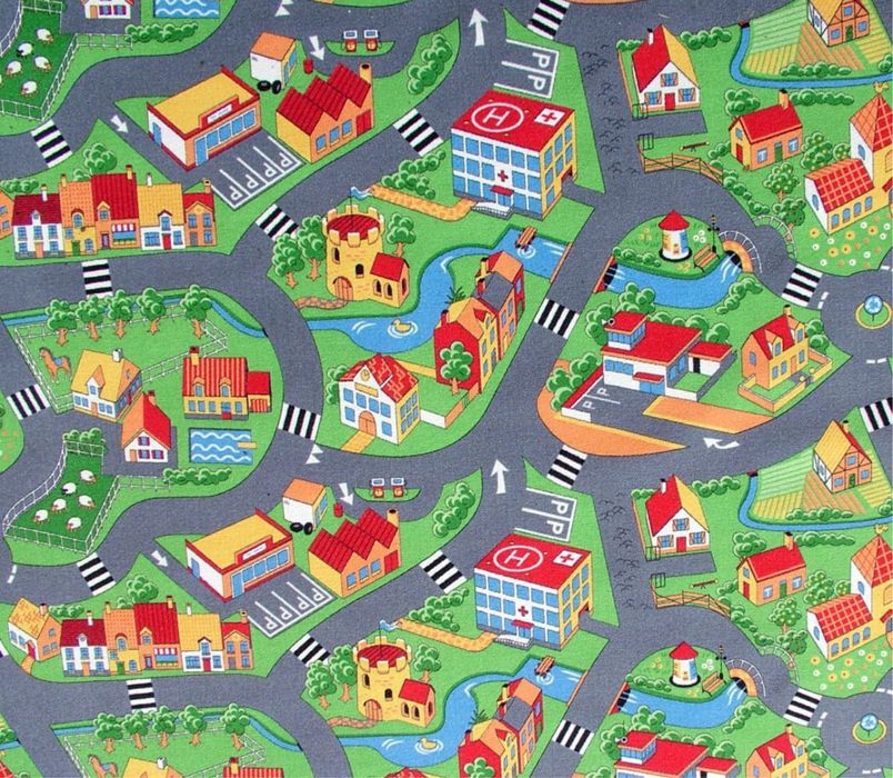 Mocheta  Model Oras cu stradute