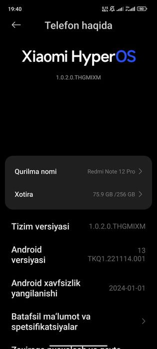 redmi not 12 pro