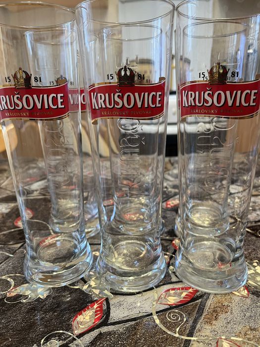 Бокалы пивные KRUSOVICE