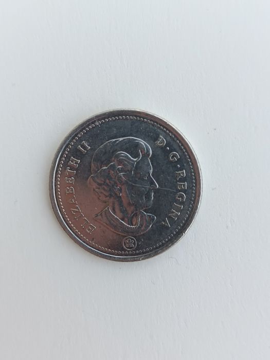 Canada 25 cent Tangasi 2008 yil